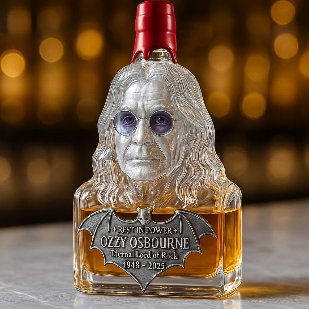 Üvegbe zárva — whisky palack Ozzy Osbourne tiszteletére