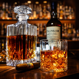 Whisky üveg - Üveg és pohár készlet