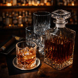 Whisky üveg - Üveg és pohár készlet