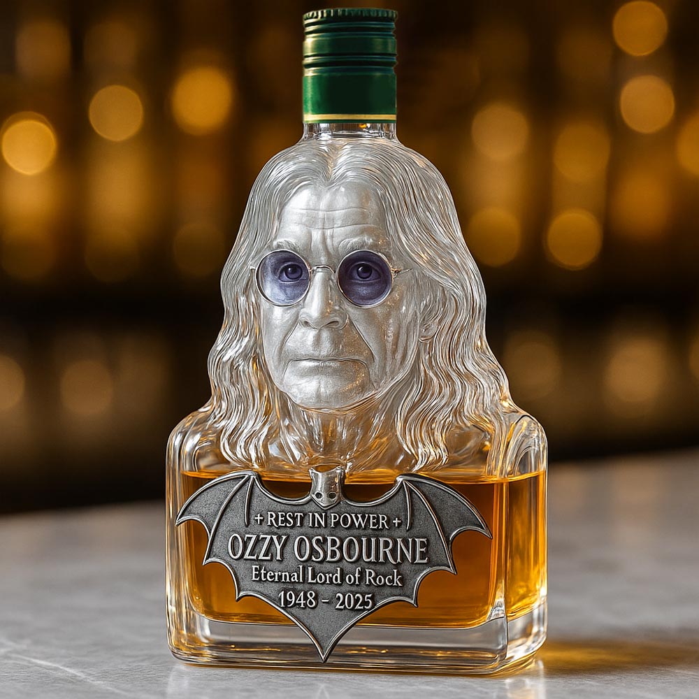 Üvegbe zárva — whisky palack Ozzy Osbourne tiszteletére